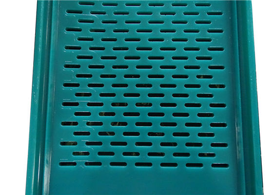 উচ্চতর স্থিতিস্থাপক পলিউরেথেন ইলাস্টোমার থেকে তৈরি কয়লা ধোয়ার জন্য মাইনিং কম্পনকারী স্ক্রিন জাল পিইউ ফ্লিপ ফ্লপ স্ক্রিন কাস্টমাইজযোগ্য রঙের বোল্টিং এবং ক্ল্যাম্পিং সিস্টেম সহ