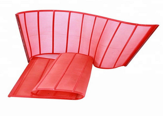 খনির জন্য উচ্চ ফ্রিকোয়েন্সি 0.39 মিমি ইউরেথন কম্পনকারী স্ক্রিন জাল