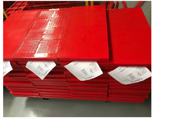 305x305 মিমি পলিউরেথেন স্ক্রিন জাল Dewatering জন্য